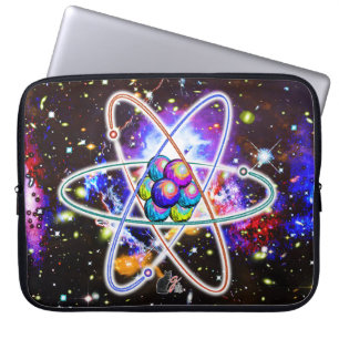 Galactic Atomic Laptop Sleeve