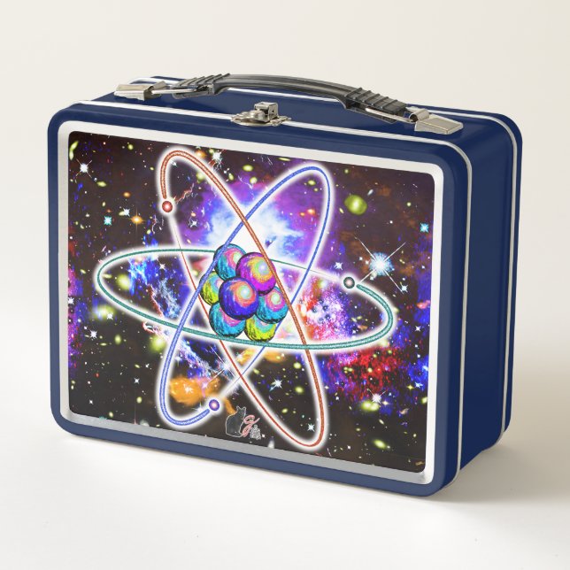 Galactic Atomic Metal Lunch Box (Front)