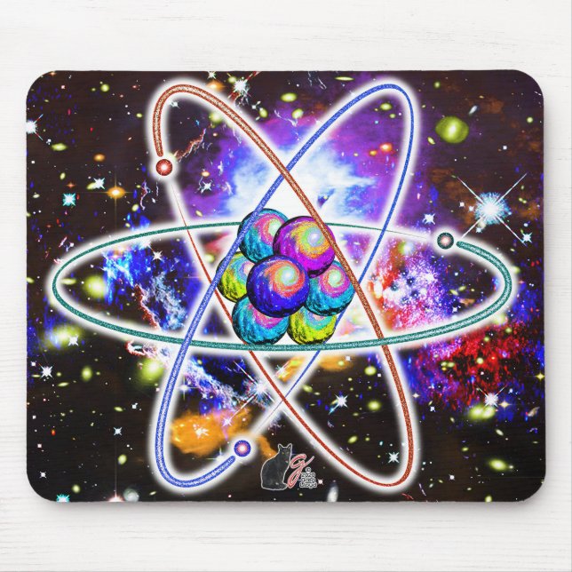 Galactic Atomic  Mouse Mat (Front)
