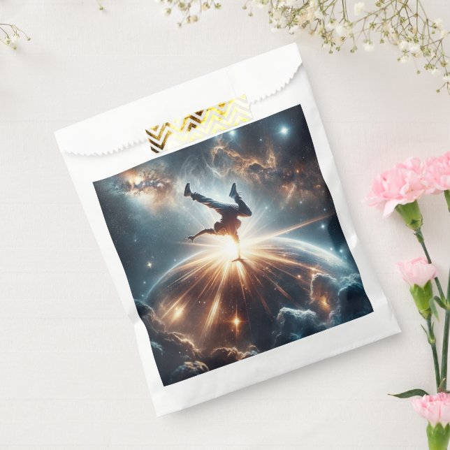 Galactic Breakdance Explosion in Deep Space Favour Bags (Sealed)