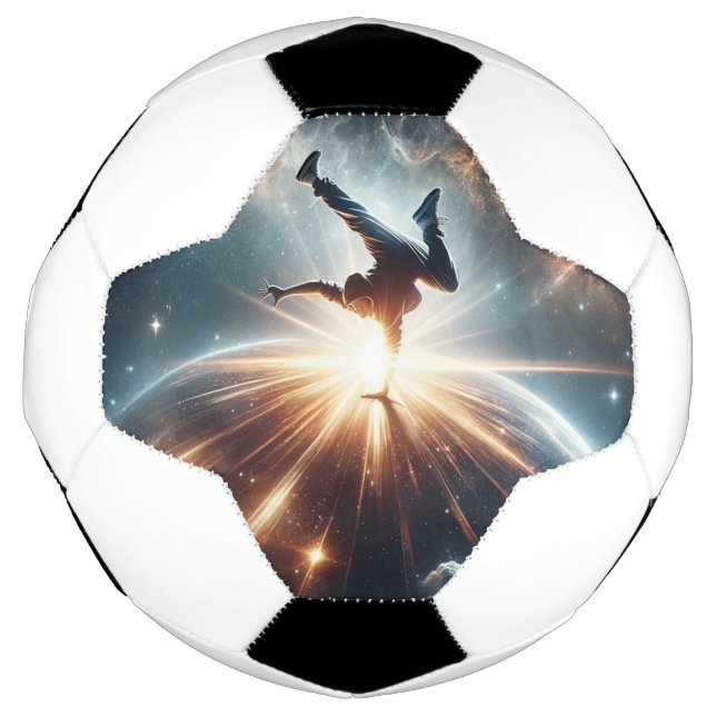Galactic Breakdance Explosion in Deep Space Football (Front)