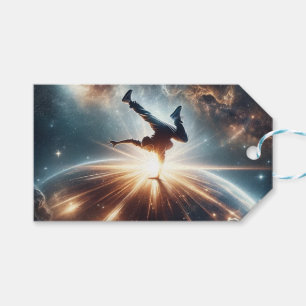 Galactic Breakdance Explosion in Deep Space Gift Tags