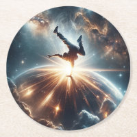 Galactic Breakdance Explosion in Deep Space