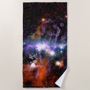 Galactic Centre of Milky Way Galaxy X-Ray Hubble Beach Towel