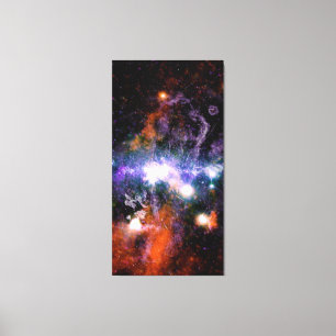 Galactic Centre of Milky Way Galaxy X-Ray Hubble   Canvas Print