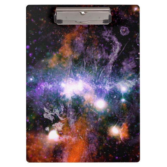 Galactic Centre of Milky Way Galaxy X-Ray Hubble   Clipboard (Front)