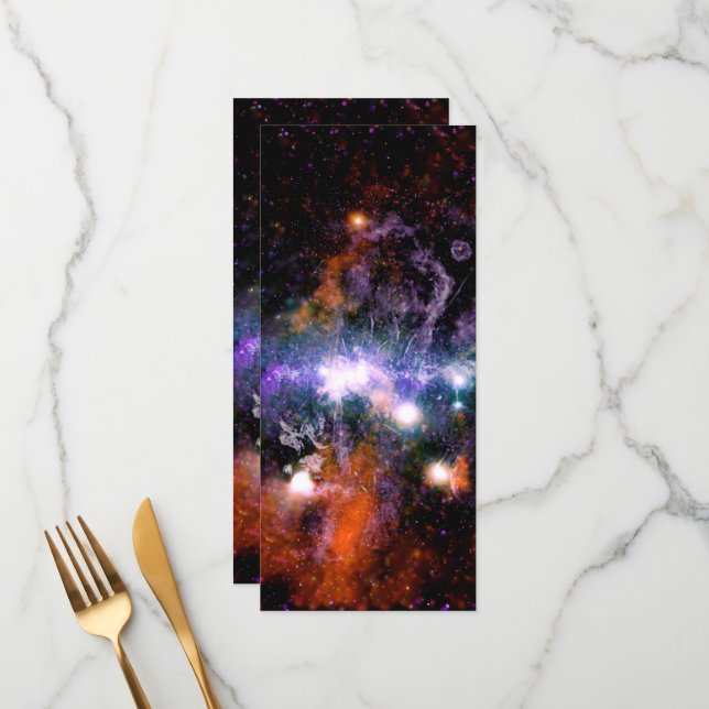 Galactic Centre of Milky Way Galaxy X-Ray Hubble   Menu (Front/Back In Situ)