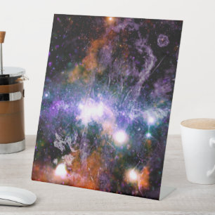 Galactic Centre of Milky Way Galaxy X-Ray Hubble Pedestal Sign