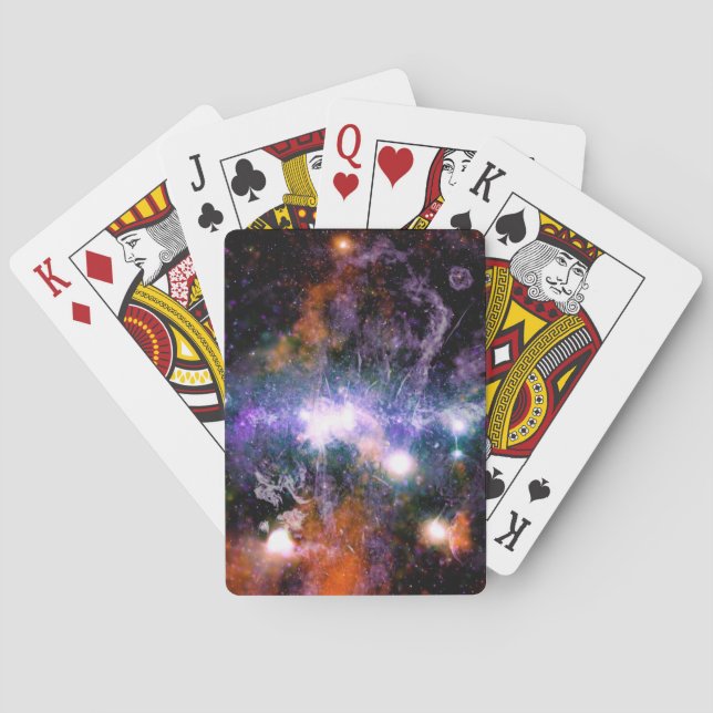 Galactic Centre of Milky Way Galaxy X-Ray Hubble   Playing Cards (Back)