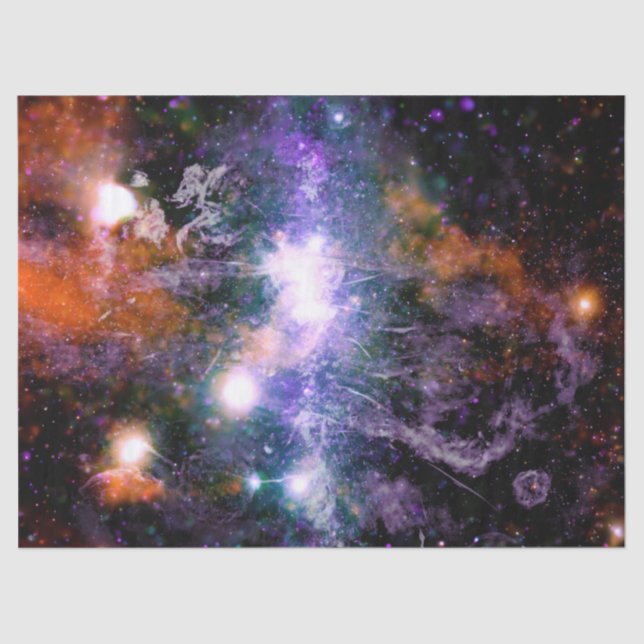 Galactic Centre of Milky Way Galaxy X-Ray Hubble   Tissue Paper (Front)
