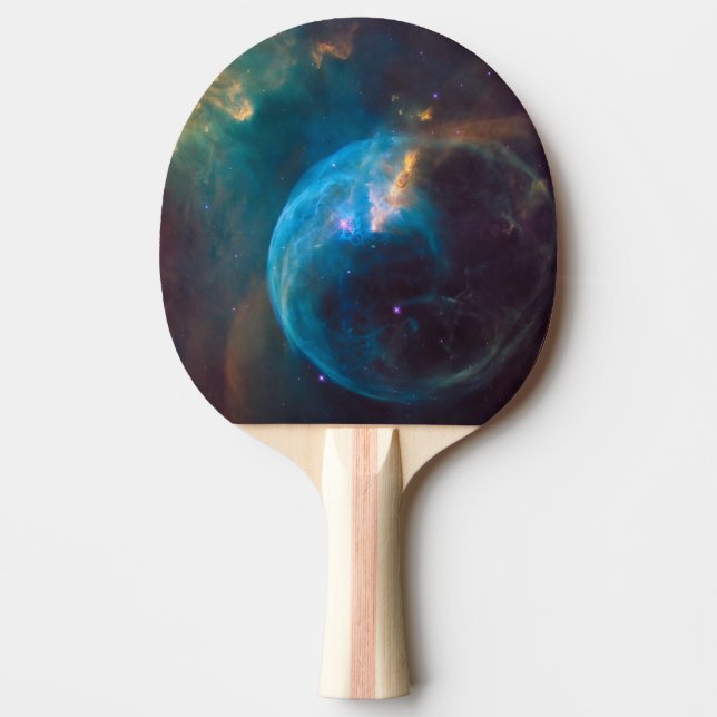 Galactic Cool Outer Space Pictures Cool Space Wood Ping Pong Paddle (Front)