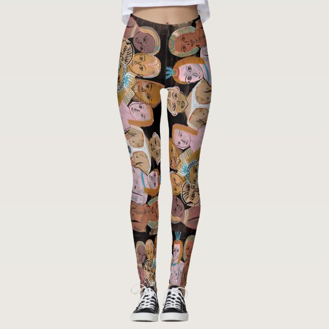 Galactic Council Dance Party Leggings (Front)