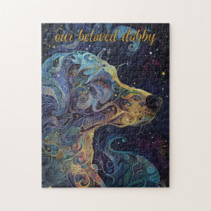 Galactic Dog Jigsaw Puzzle