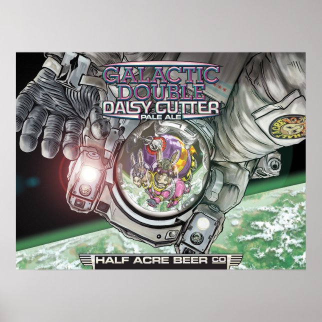 Galactic Double Daisy Cutter 2015 Poster (Front)