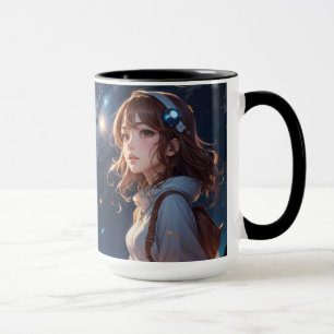 Galactic Dreams: A Bright Sky Journey Mug