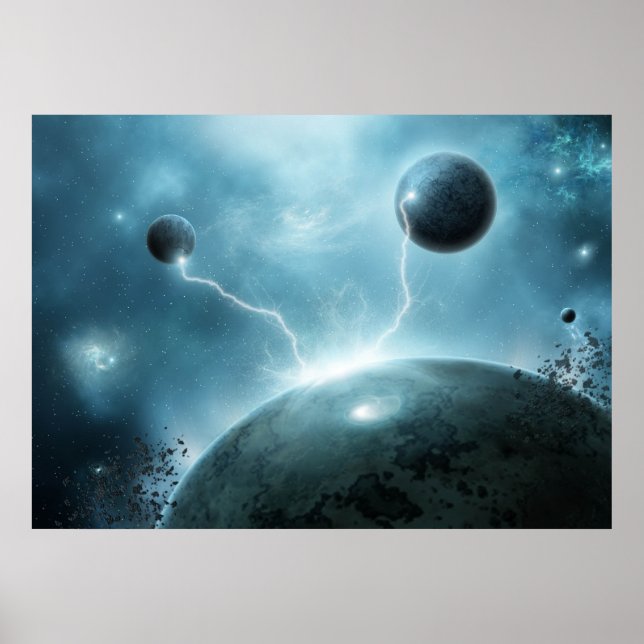 Galactic Exlosion Poster (Front)