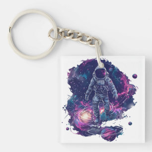 Galactic explorer key ring