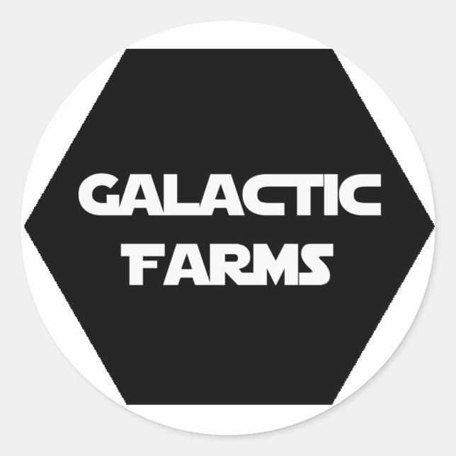 Galactic Farms Sticker sheet (Front)