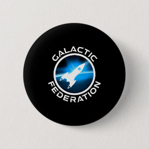 Galactic Federation Logo _1  6 Cm Round Badge