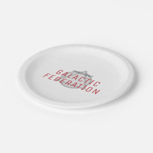 Galactic Federation Member  Paper Plate