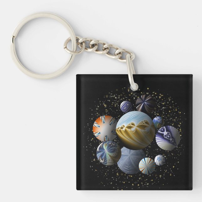 Galactic Fringe  Key Ring (Front)