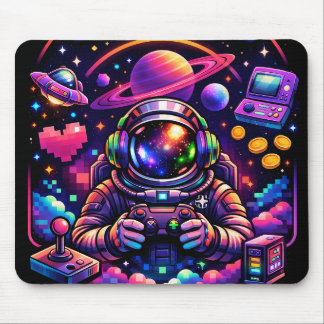 Galactic gamer by me  mouse mat