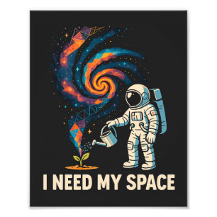 Galactic Gardener – Cultivating Life Beyond Earth Photo Print