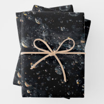 Galactic Gemstone Droplets on a Cosmic Canvas