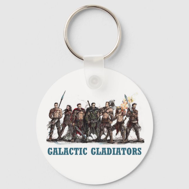 Galactic Gladiators Keychain (Front)