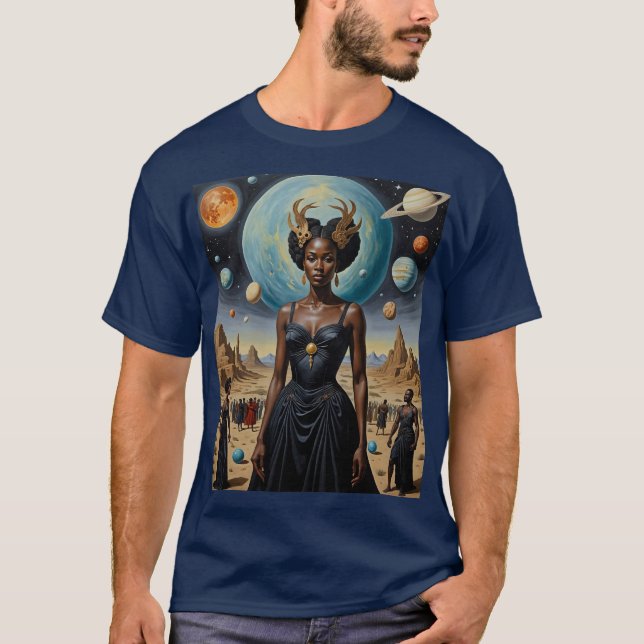 Galactic Goddess Desert Planet Shirt (Front)