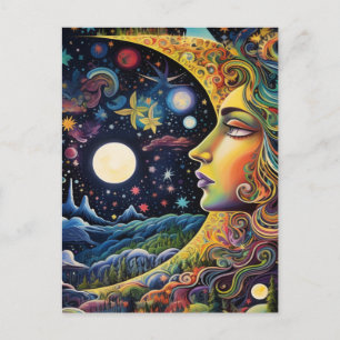 Galactic Goddess Postcard