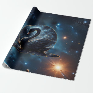 Galactic Grace: The Black Swan.  Wrapping Paper