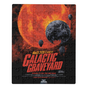 Galactic Graveyard Poster, Macs 2129-1. Jigsaw Puzzle