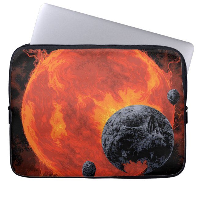 Galactic Graveyard Poster, Macs 2129-1. Laptop Sleeve (Front)