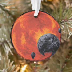 Galactic Graveyard Poster, Macs 2129-1. Ornament