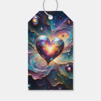 Galactic Heart of the Universe Gift Tags