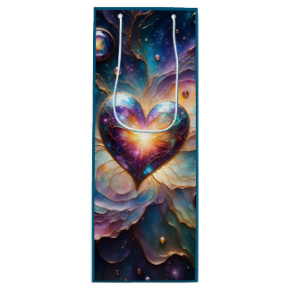 Galactic Heart of the Universe Wine Gift Bag