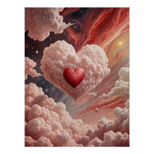 Galactic Heart Poster