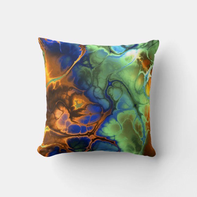 Galactic Marble Pillow (Front)