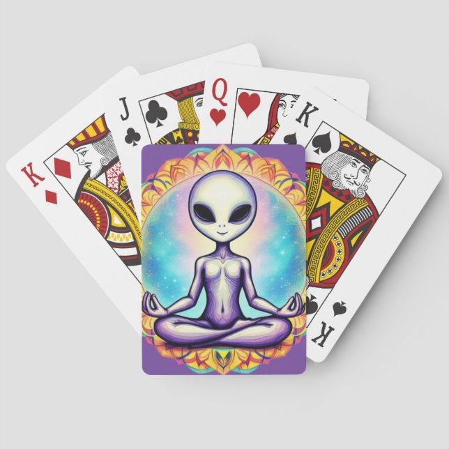 Galactic Meditation Playing Cards (Back)