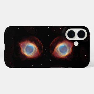Galactic Nebula Eyes iPhone 16 Case
