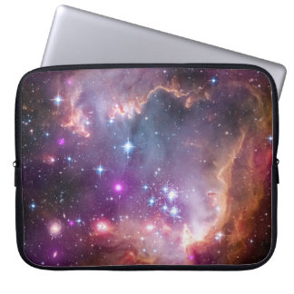 Galactic Outer Space Purple Laptop Sleeve
