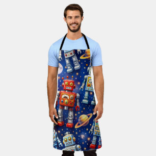 Galactic robot exploration cosmic apron