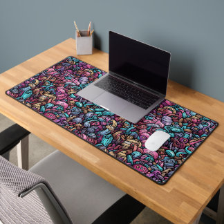 Galactic Robot Jamboree Desk Mat