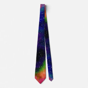 Galactic Sci-Fi Wedding Neck Tie