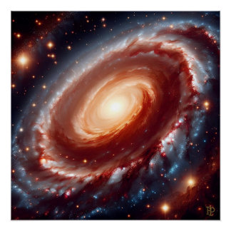 Galactic Spiral Poster