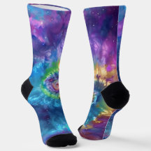 Galactic Swirl - Cosmic Tie-Dye 