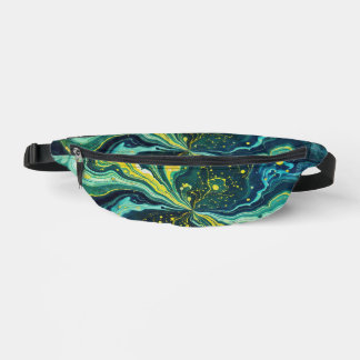 Galactic Swirls in Vivid Colours 1 Bum Bags