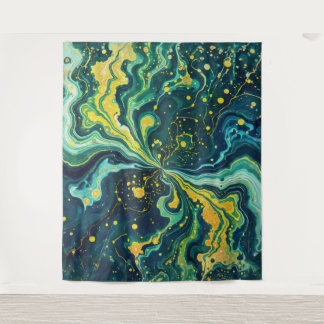 Galactic Swirls in Vivid Colours 1 Tapestry