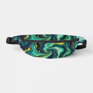 Galactic Swirls in Vivid Colours 2 Bum Bags